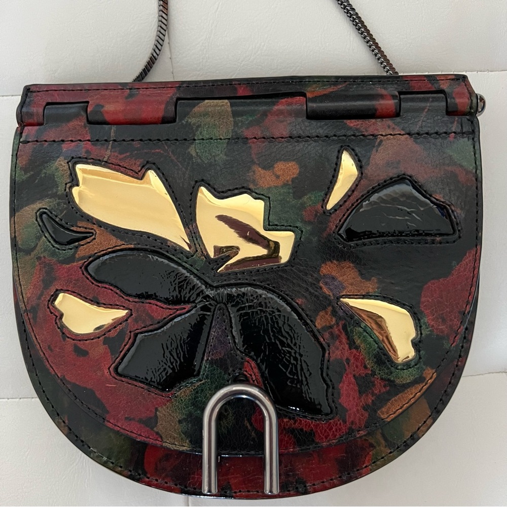 3.1 Phillip Lim Hana Chain Floral Saddle Bag - Picture 2 of 11